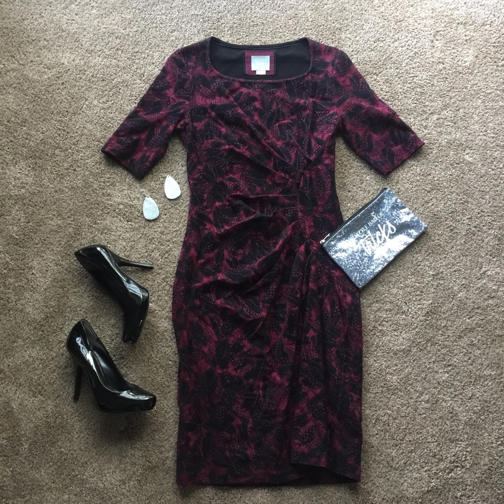 Anthropologie Maeve Elorn lace sheath dress